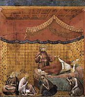 Dream of St. Gregory, 1300, giotto