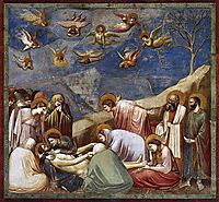 Lamentation (The Mourning of Christ), c.1306, giotto