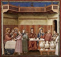 Marriage at Cana, c.1306, giotto