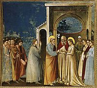 The Marriage of the Virgin , c.1305, giotto
