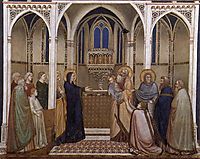 Presentation of Christ in the Temple, c.1320, giotto