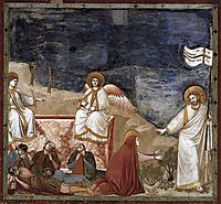 Resurrection (Noli me tangere), c.1306, giotto