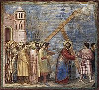 The Road to Calvary, c.1305, giotto