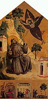 St. Francis Receiving the Stigmata, c.1300, giotto