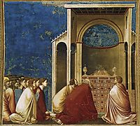 The Suitors Praying, c.1306, giotto
