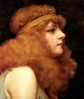 An Auburn Beauty, 1895, godward
