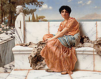 In the Days of Sappho, 1904, godward