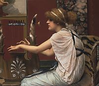 Erato at Her Lyre, godward