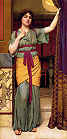 A Pompeian Lady, 1895, godward