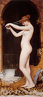 Venus Binding Her Hair, 1897, godward