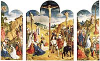 Calvary Triptych, 1468, goes