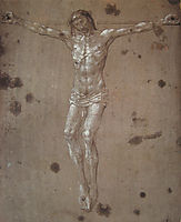 Christ on the cross, c.1480, goes