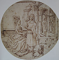 Joseph and Asenath, c.1475, goes