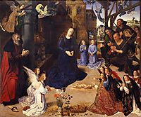 The Portinari tryptich (middle panel), 1478, goes