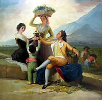 Autumn, or The Grape Harvest, 1787, goya