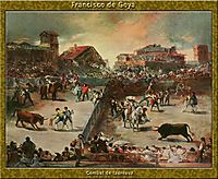 Bullfight, goya