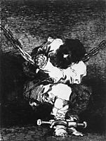 The Captivity is as Barbarous as the Crime, c.1815, goya