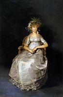 The Countess of Chinchon, 1800, goya