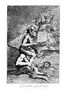 The Devout Profession, 1799, goya