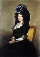 Dona Narcisa Baranana of Goicoechea, 1810, goya