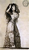 The Duchess of Alba Arranging her Hair, 1796, goya