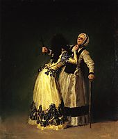 The Duchess of Alba and Her Duenna, 1795, goya