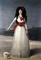 Duchess of Alba, The White Duchess, 1795, goya