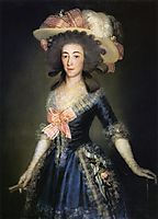 Duchess Countess of Benavente, 1785, goya