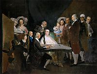Family of the Infante Don Luis, 1783, goya