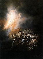 Fire or Fire Night, 1793-94, goya