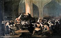 Inquisition Scene, 1819, goya