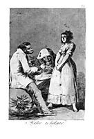 It is better to be idle, 1799, goya
