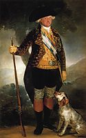 King Carlos IV in Hunting Costume, 1799, goya