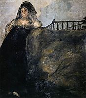 Manola La Leocadia, 1820-23, goya