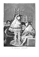 Now they are sitting well, 1799, goya