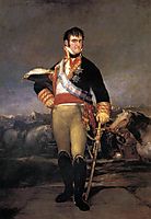 Portrait of Ferdinand VII, 1814, goya