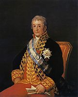 Portrait of José Antonio, Marqués de Caballero, 1807, goya