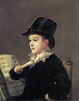 Portrait of Mariano Goya, grand son of the artist, 1812-14, goya