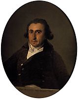 Portrait of Martin Zapater, 1797, goya