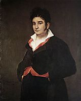 Portrait of Ramón Satué, 1823(?), goya
