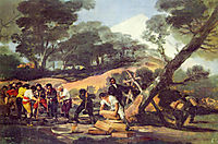 Powder Factory in the Sierra, c.1814, goya
