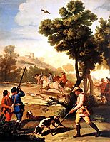 The Quail Shoot, 1775, goya