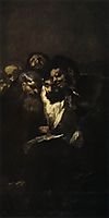 Reading, 1820-21, goya