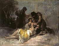 Scene of Rape and Murder, 1812, goya