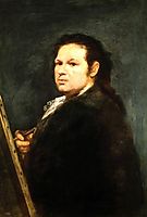 Self portrait, 1783, goya