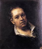 Self-portrait, 1815, goya