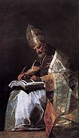 St Gregory, 1797, goya