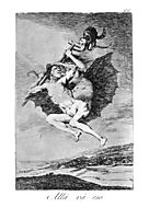 There it goes, 1799, goya