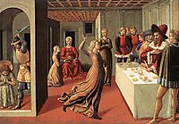 The Dance of Salome, 1462, gozzoli