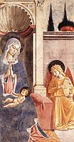 Madonna and Child (detail), 1450, gozzoli
